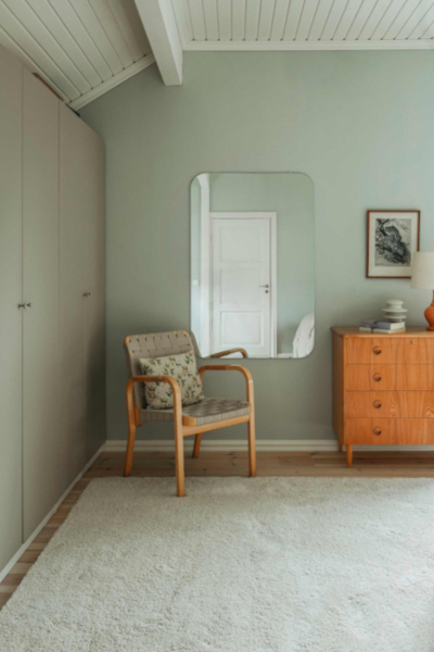 VM Carpet Vilja matto miljöökuva, 112 Luonnonvalkoinen