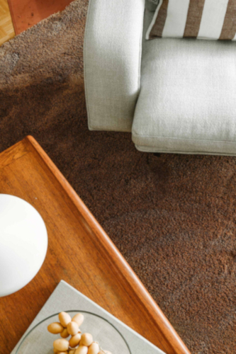 VM Carpet Vilja matto lähikuva, 145 Kupari