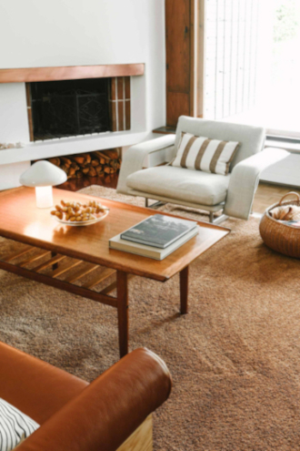 VM Carpet Vilja matto miljöökuva, 145 Kupari