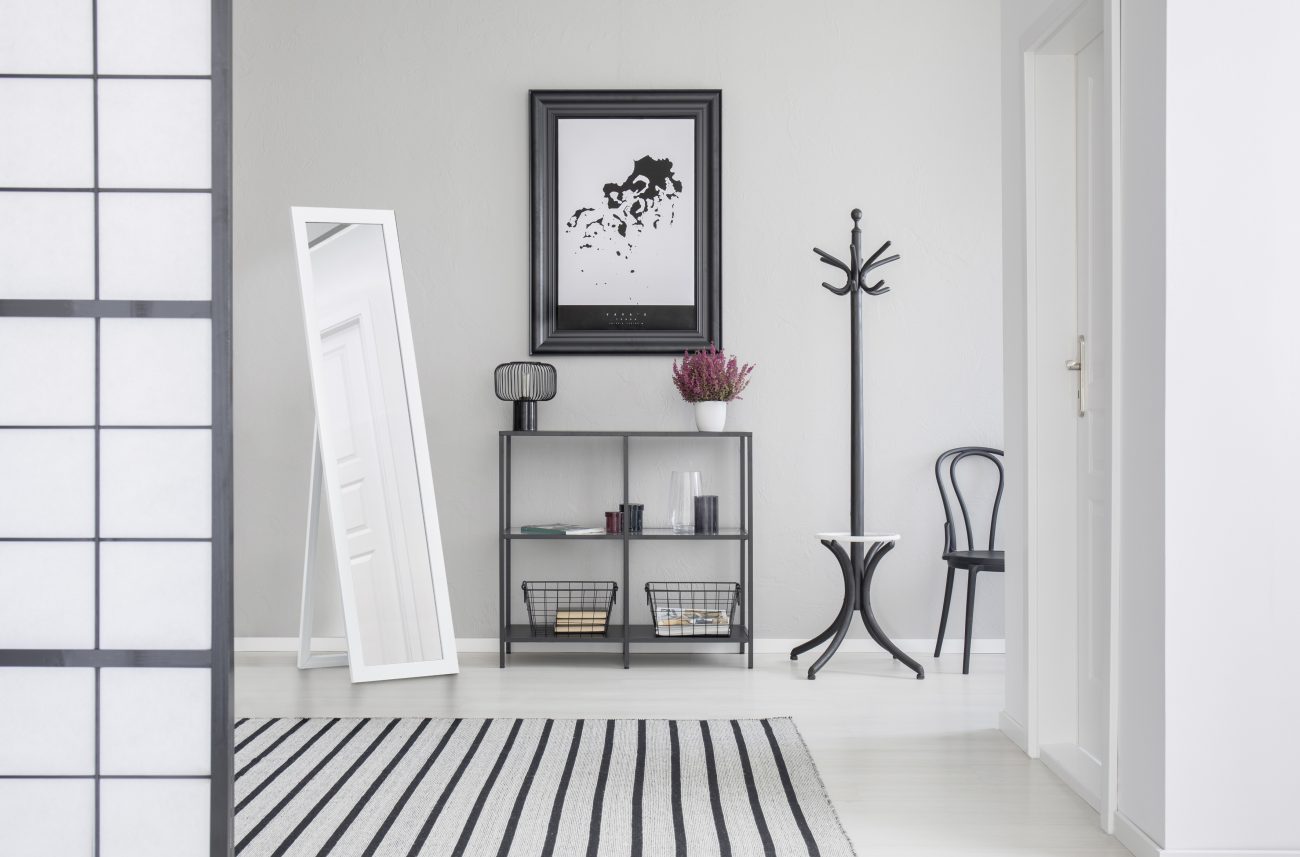 Lattiapeili 40x160 miljöökuva, valkoinen