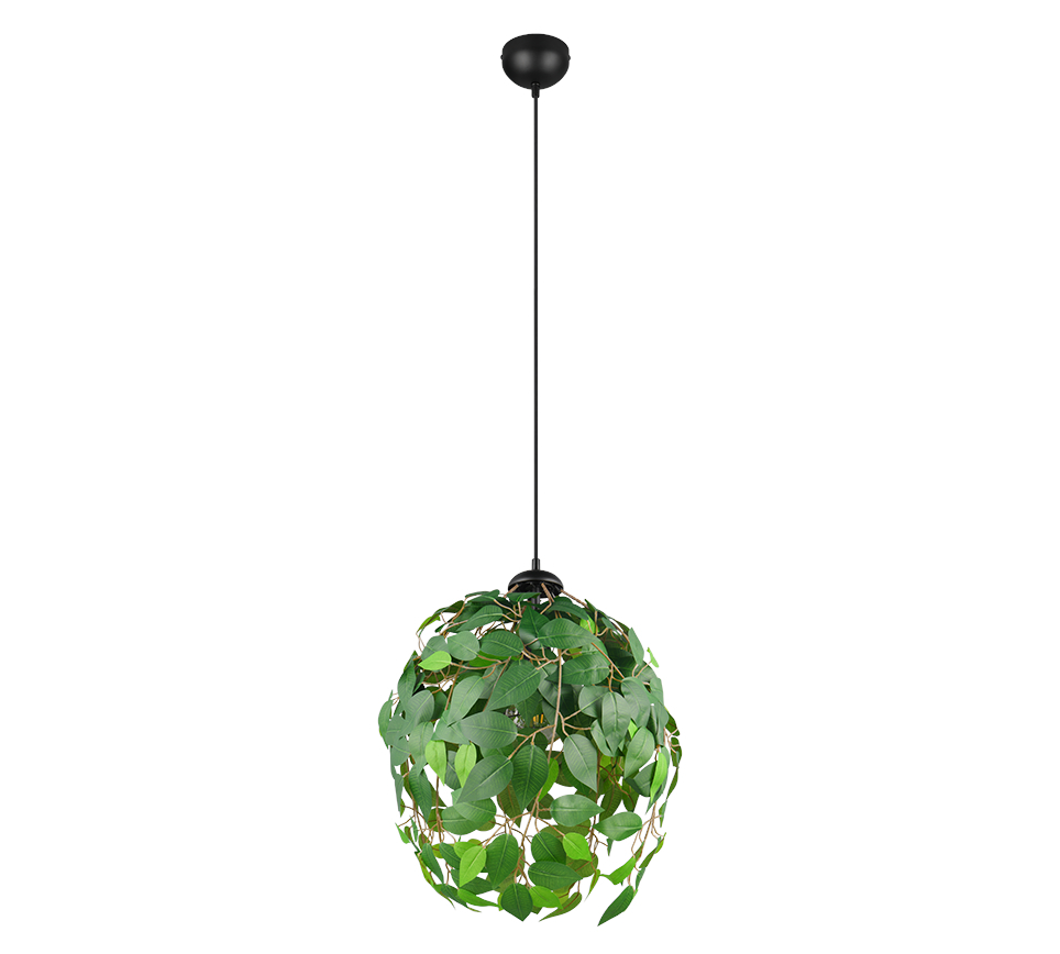 Lehti riippuvalaisin, vihreä
