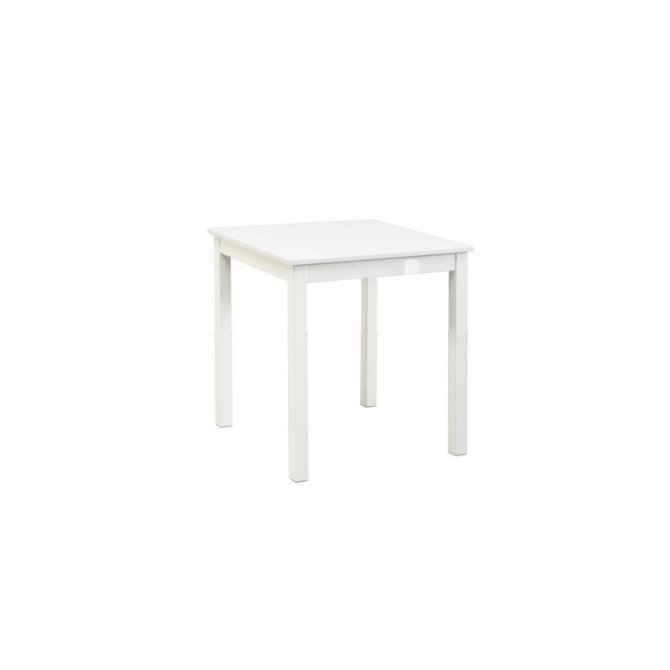 Huurre ruokapöytä 68x68, valkoinen