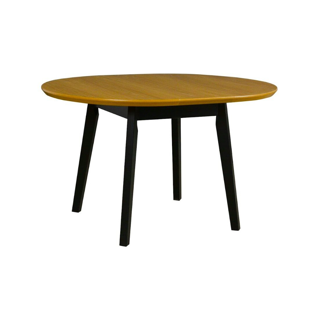 Ranta pyöreä jatkettava pöytä jatkettuna