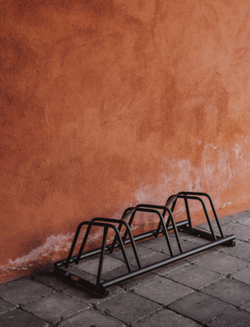 Pyöräteline 153 miljöökuva, musta