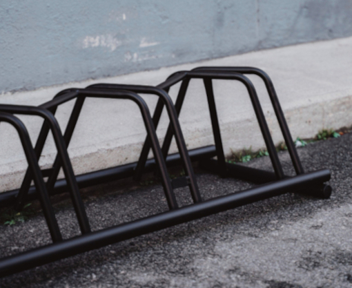 Pyöräteline 155 miljöökuva, musta