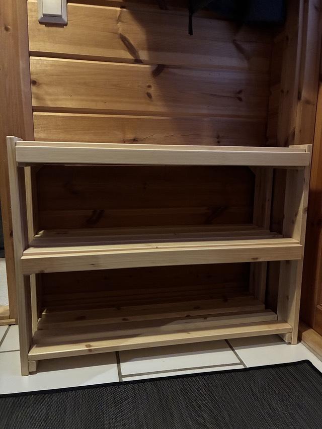 Mänty kenkäteline miljöökuva