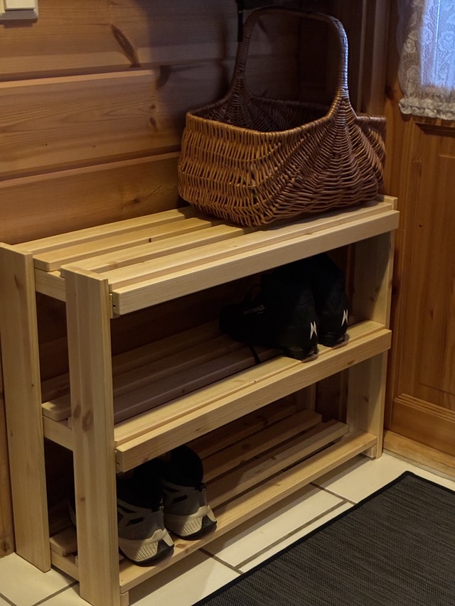 Mänty kenkäteline miljöökuva