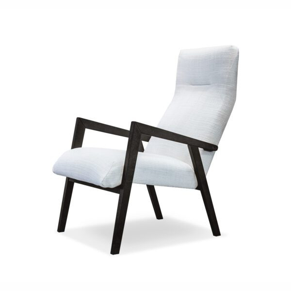 Summer Trend nojatuoli Devon snow/musta tammi