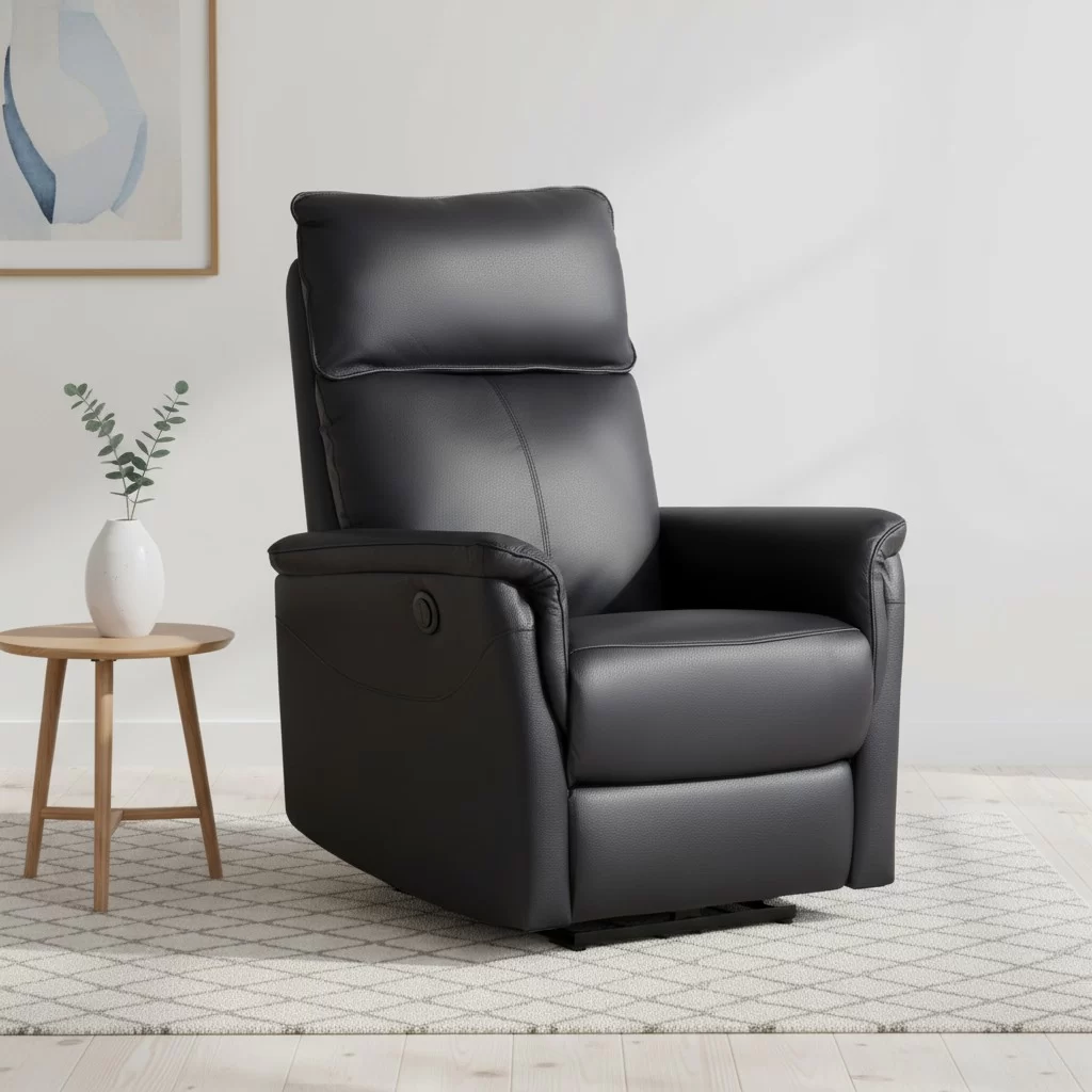 Sofia recliner nahka miljöökuva