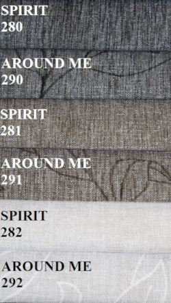 Spirit & Around Me kangasvärit