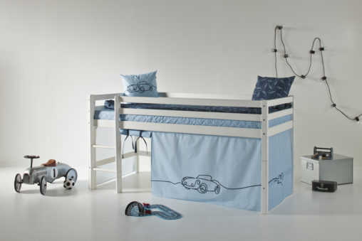 Hoppekids ECO Dream puolikorkea parvi 90x200 teemalla (Cars)