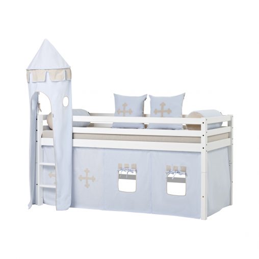 Hoppekids ECO Dream puolikorkea parvi 90x200 teemalla (Fairytale Knight)