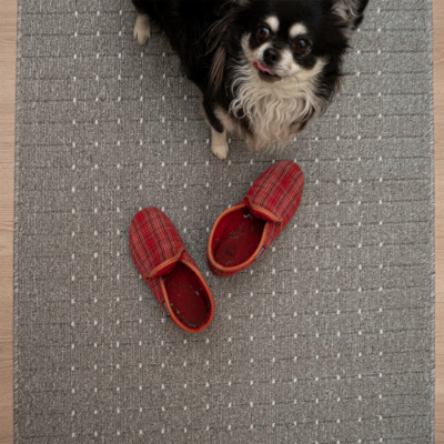 Otava bukleematto miljöökuva, hopea