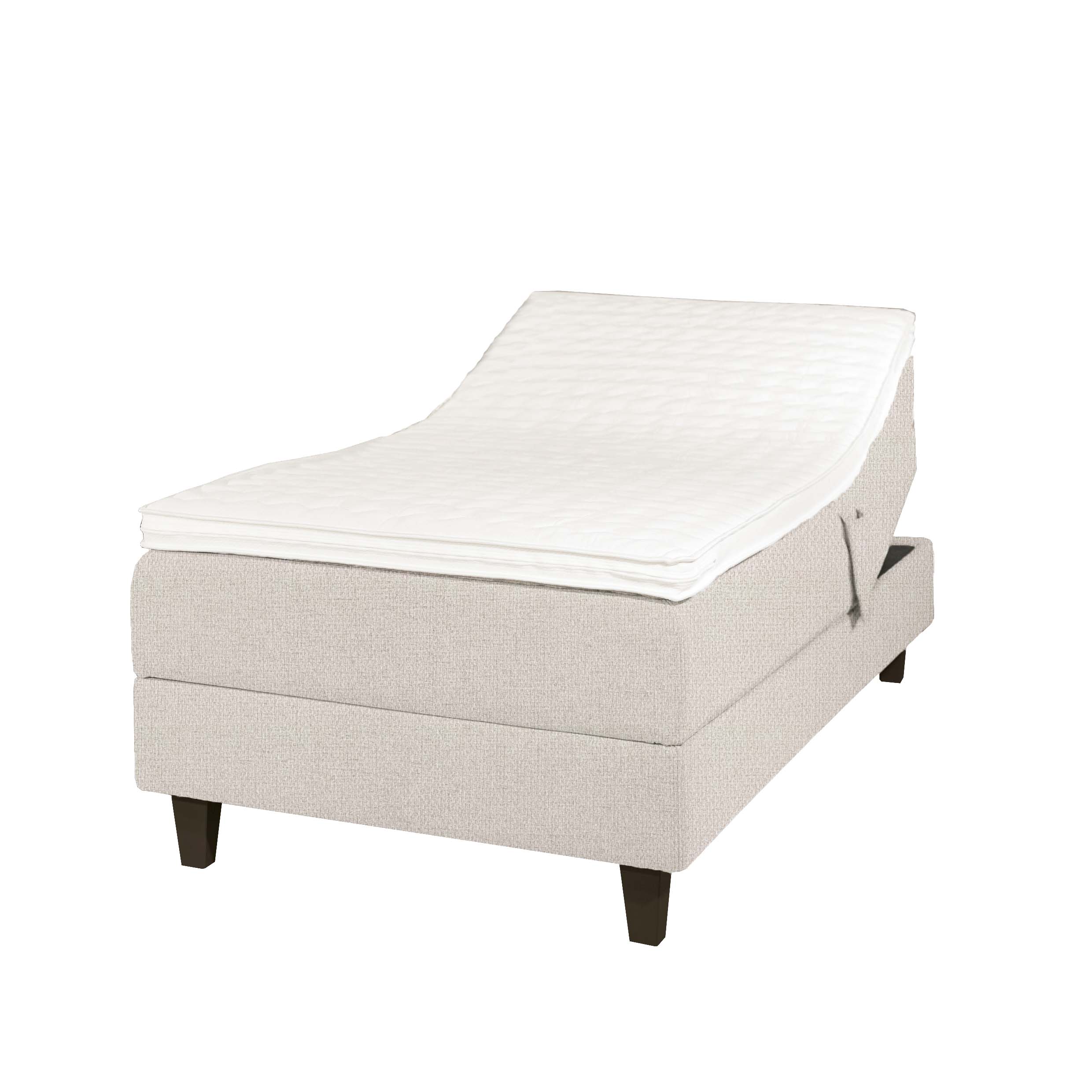 Juurikivi Pocket moottorisänky 80/90/120, Leaf 01 beige