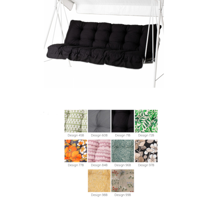 Riviera ja Teneriffa 3-istuttavan keinun pehmuste 2026