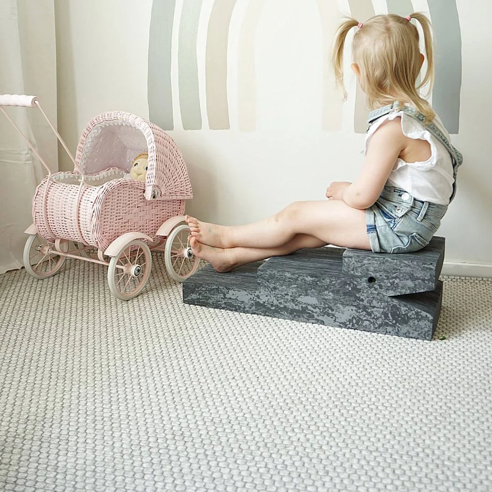 Botnika villamatto miljöökuva, valkoinen