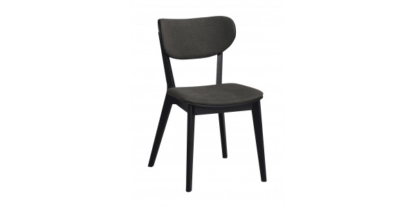 Kato tuoli, mustapetsattu/tummanharmaa