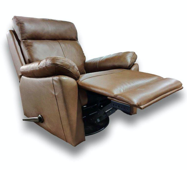 Boss recliner, ruskea avattuna