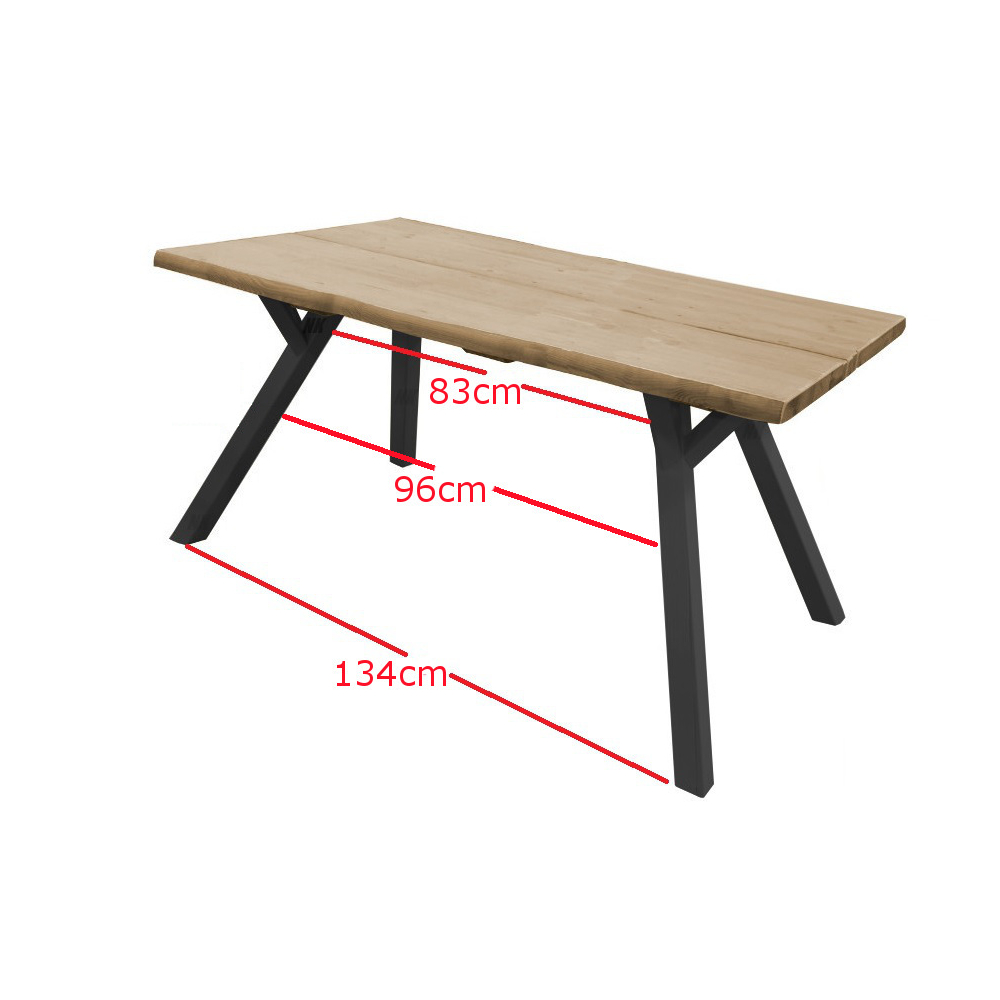 Lana jalkojen välimitta 150 cm